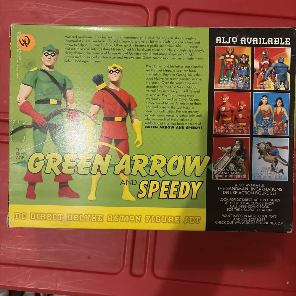 DC Direct Silver Age Green Arrow and Speedy Set NEW